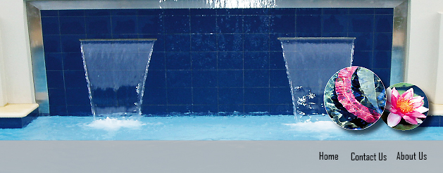 water walls wtih mosaics